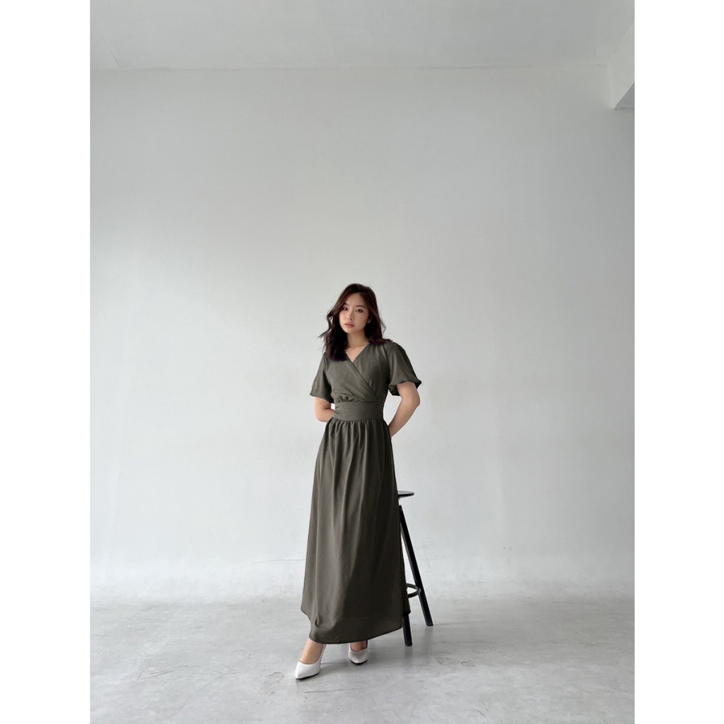 Axel Dress Natal Multiway Dress Satin DRS E016 By Diamore Grosir