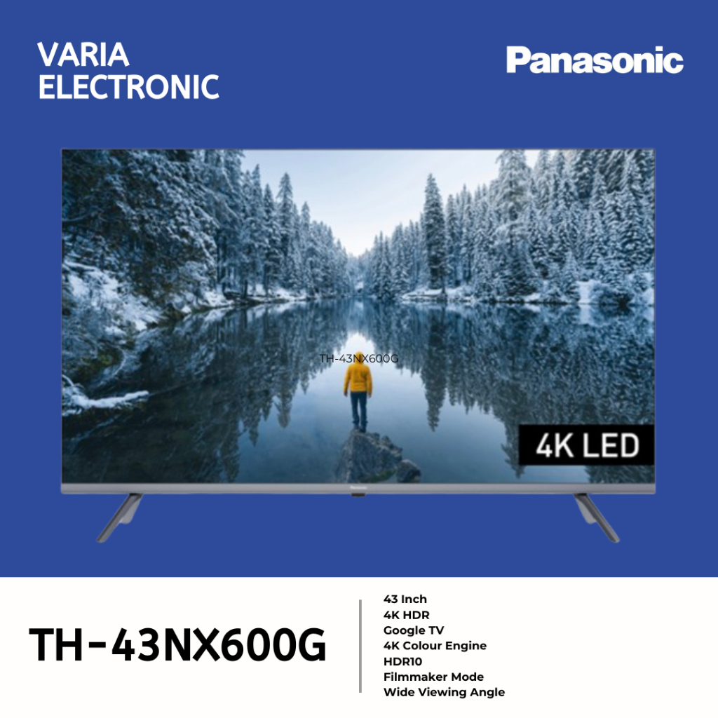 LED TV PANASONIC 43 Inch TH-43NX600G 4K HDR Google TV