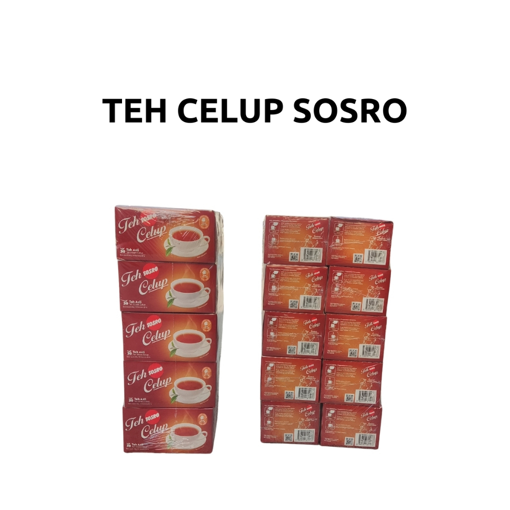 

Teh Sosro 1 Pack isi 30 bags