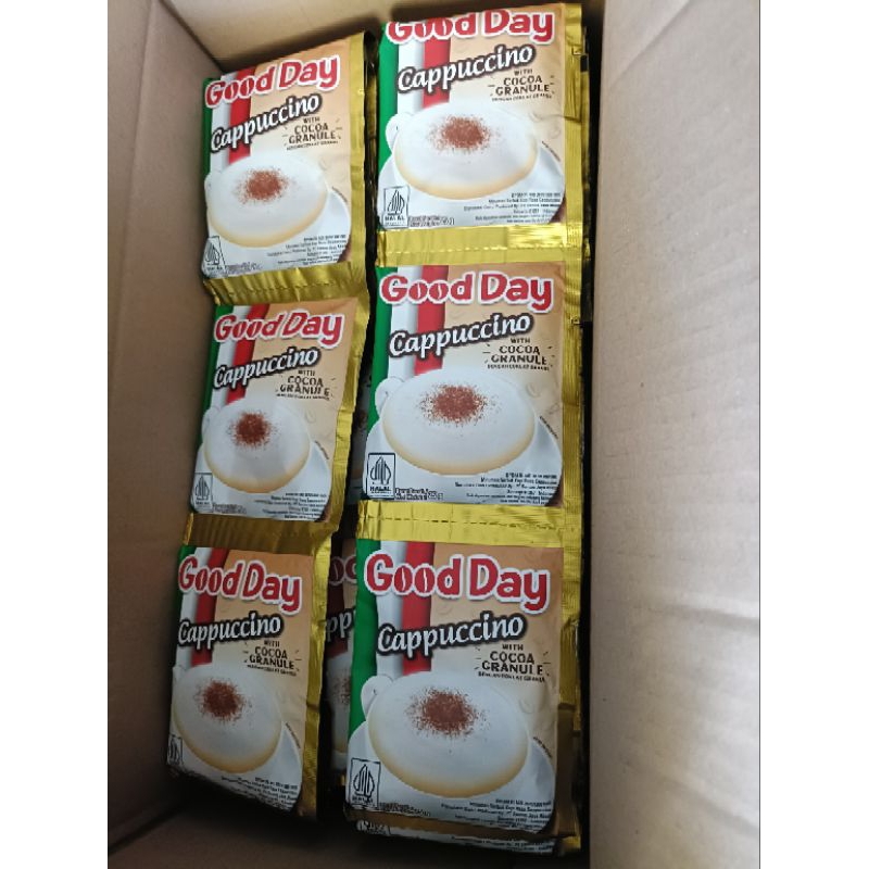 

Good day Cappucino 1 renceng (10bks)