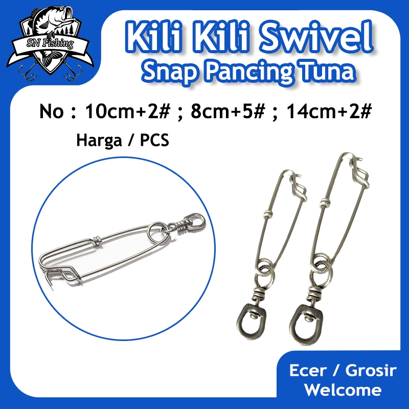 Snap Double Kili Kili Snap Tuna 8cm ; 10cm ; 14cm Kili Kili Pancing Snap Tuna High Quality