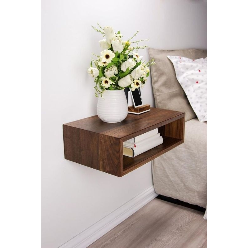 Rak Nakas Gantung Minimalis Kayu Jati