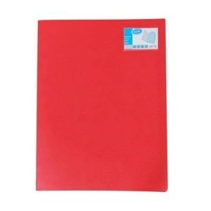 

BANTEX 40 SHEET / 40 LEMBAR POCKET DISPLAY BOOK / CLEAR HOLDER A3 PORTRAIT 3363 MERAH (PCS)