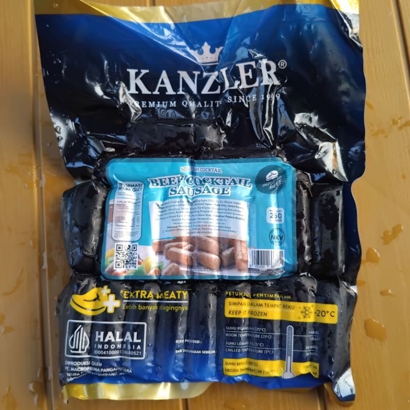 

Sosis Kanzler Cocktail 250gram // Kanzler Sosis Cocktail