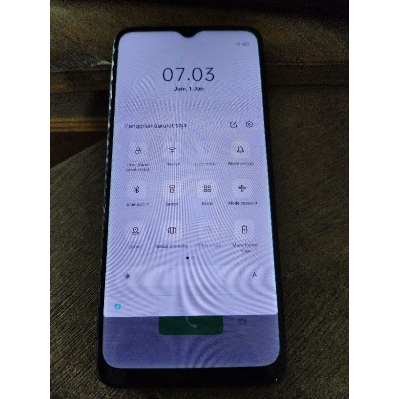 lcd oppo a15 ori no minus