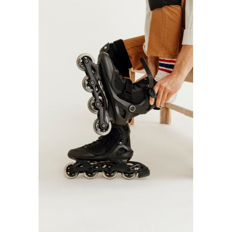 SEPATU RODA OXELO DEWASA INLINE FITNESS SKATES FIT100