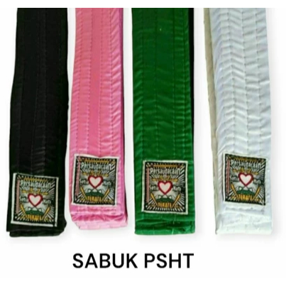 sabuk psht / sabuk siswa psht / sabuk hitam psht / sabuk psht hitam / sabuk jambon psht / sabuk hija