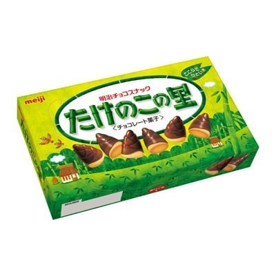 

QH Coklat Meiji bentuk Jamur dan Keong dari Jepang