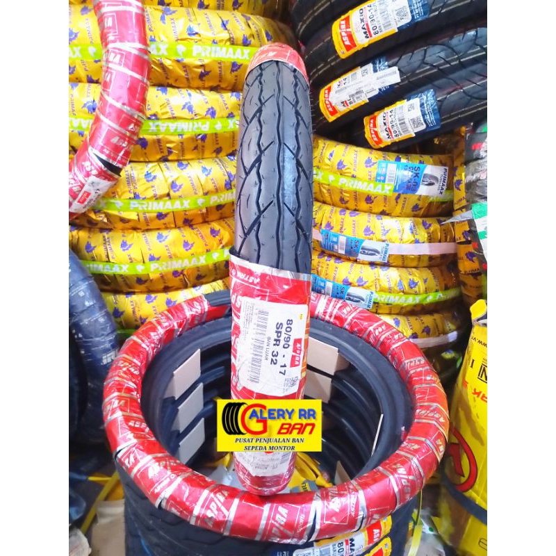 ban montor aspira spr32 80/90-17 tubetype bukan tubles ban montor ring 17 ban 80/90-17 ban aspira 80