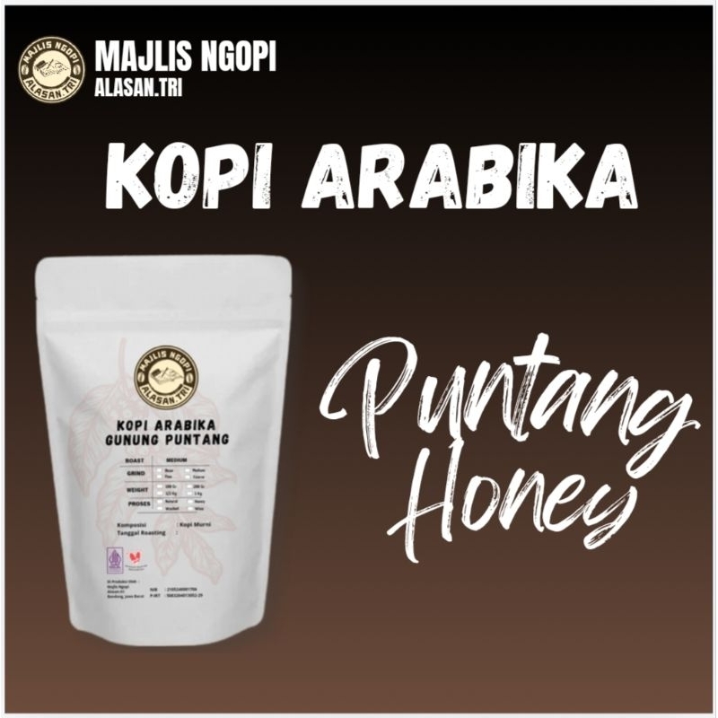 

Kopi Arabika Gunung Puntang Honey Proses 100 gram