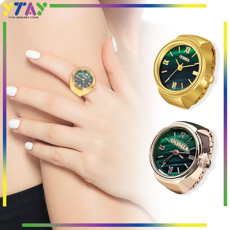 Jam Tangan Cincin Pria Jam Jari Jam Cincin Jam Cincin Pria Jam Cincin Wanita Jari Cincin Model Jam T