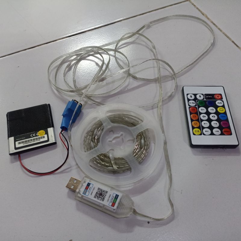 BHP Lampu Layangan Usb Running RGB 5m