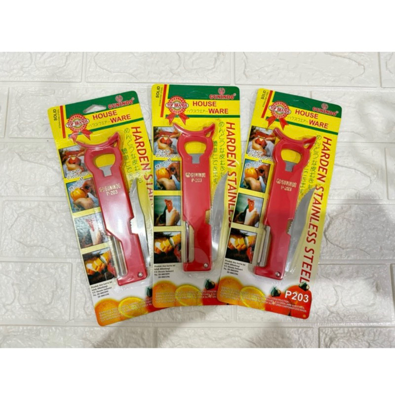 Peeler / Kupasan kentang / wortel / Pembuka kaleng / Parutan / Pisau buah