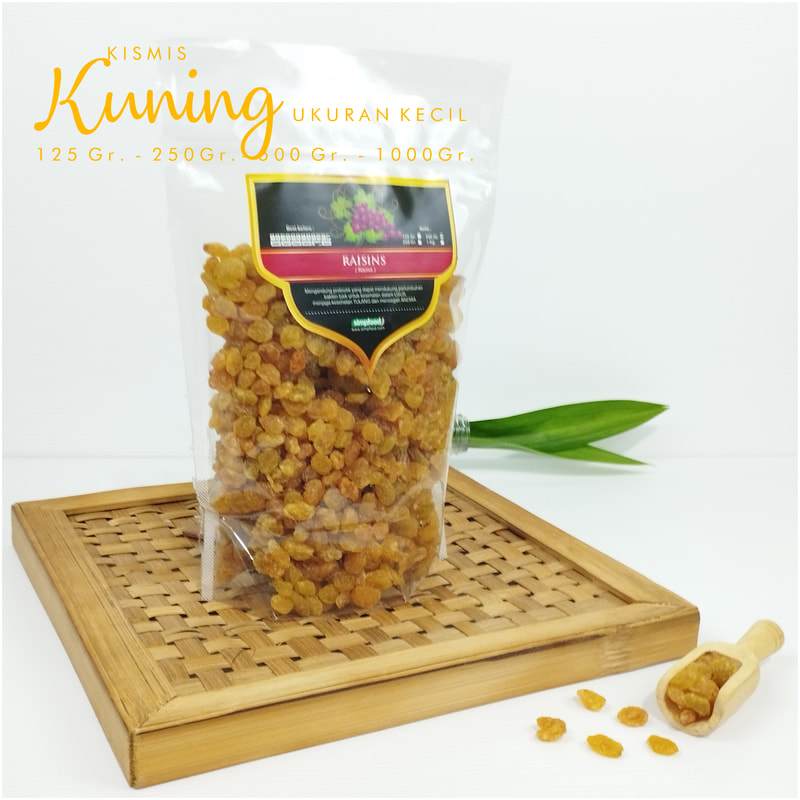 

Kismis Kuning MANIS 125gram