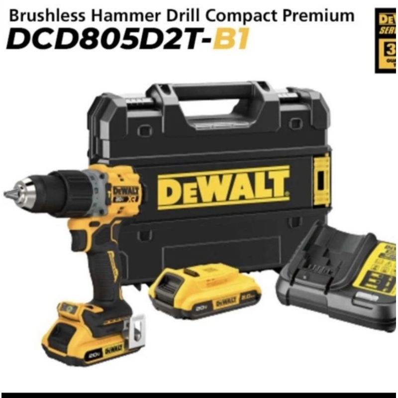 DEWALT DCD805D2T IMPACT DRILL/BOR IMPACT BRUSHLESS DCD805