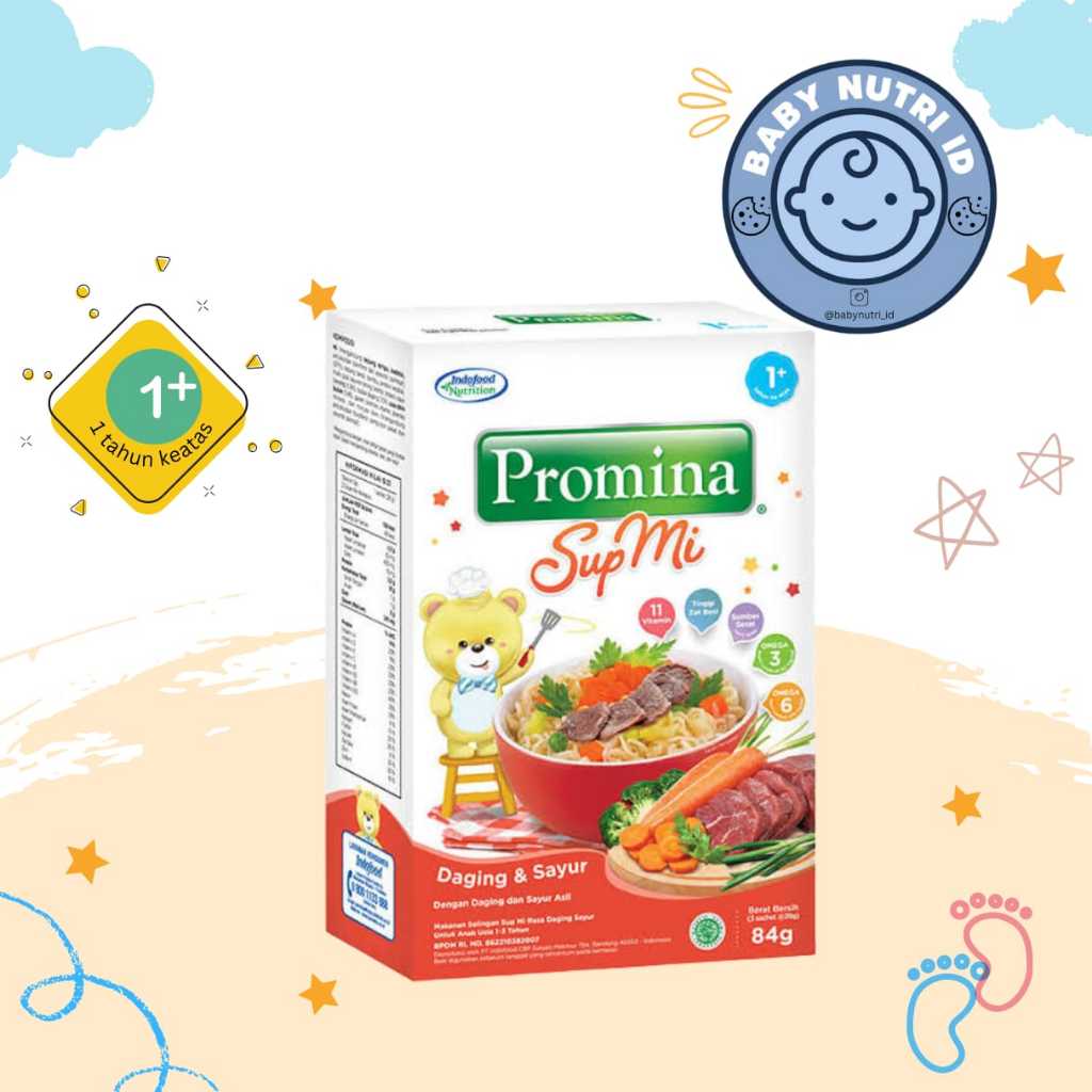 Promina SupMi / Promina Sup Mie 81gr - Cemilan untuk Bayi / Snack Bayi