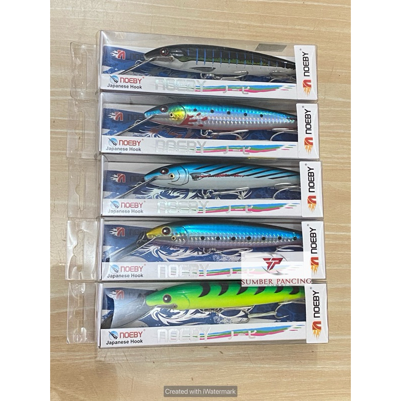 Minnow Noeby 130mm Lure trolling dan casting