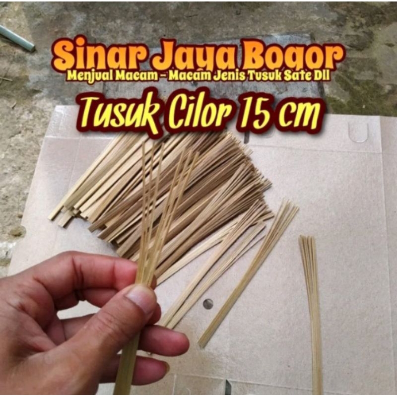 tusuk sate cilor 18cm isi 1000pcs