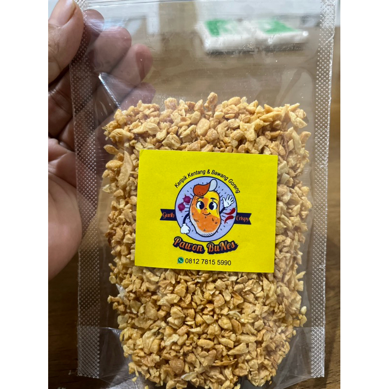 

Bawang Putih cincang crispy