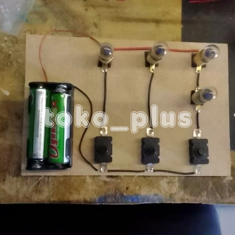 DIY KIT Modul Seri Paralel Rangkaian Listrik IPA