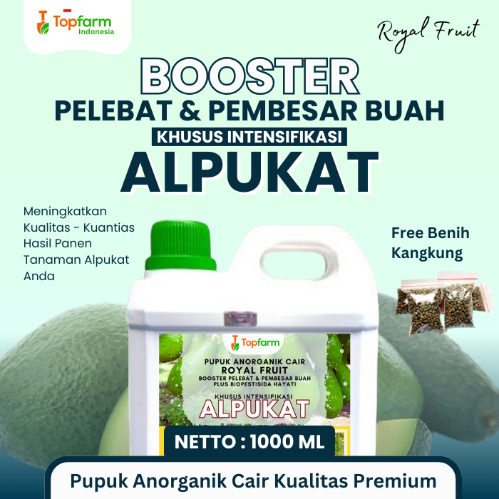 Pupuk Tanaman Penyubur Buah / Pupuk Alpukat Cepat Berbuah / Pupuk Booster Pelebat Buah Alpukat