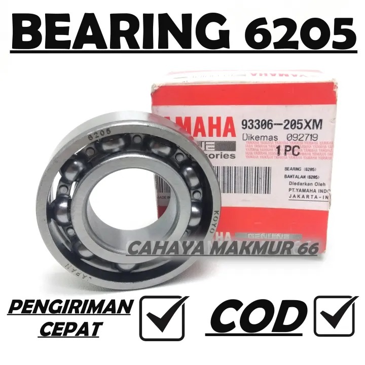 BEARING 6205 YAMAHA KRUK AS KRUG AS / RX-KING / RX-Z / LAHER KELAHER / LAHER KELAHER