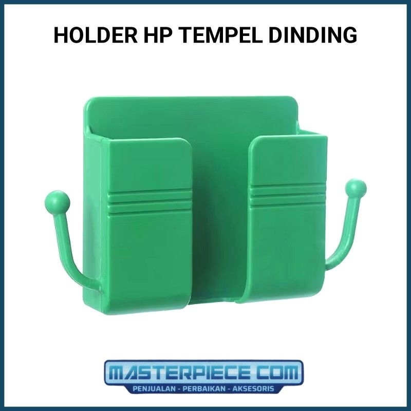 Holder HP Tempel Dinding Rak Serbaguna Colokan HP Remot Tempel Tembok Wall Phone Holder Tempat Handp