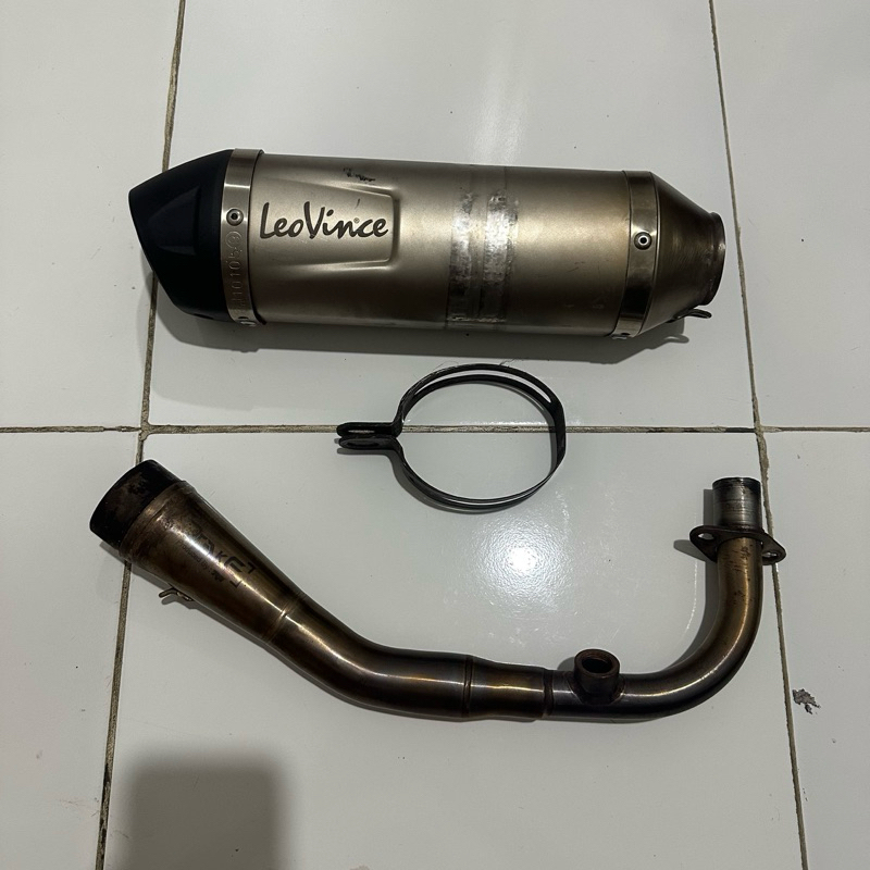 Knalpot Leovince LV One Mini Vespa Matic