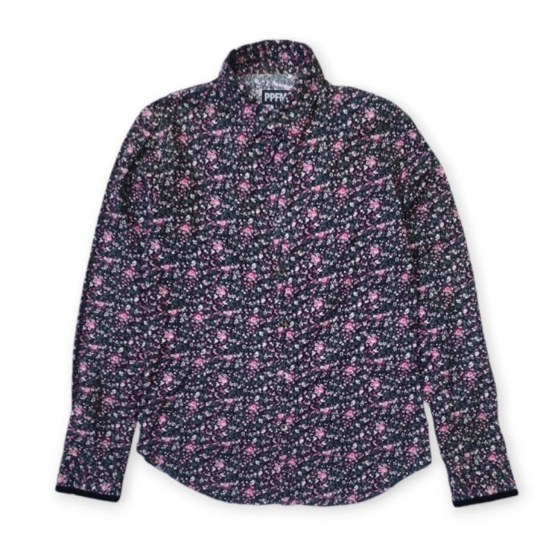 PPFM Japanese Brand Floral Button Up Shirt