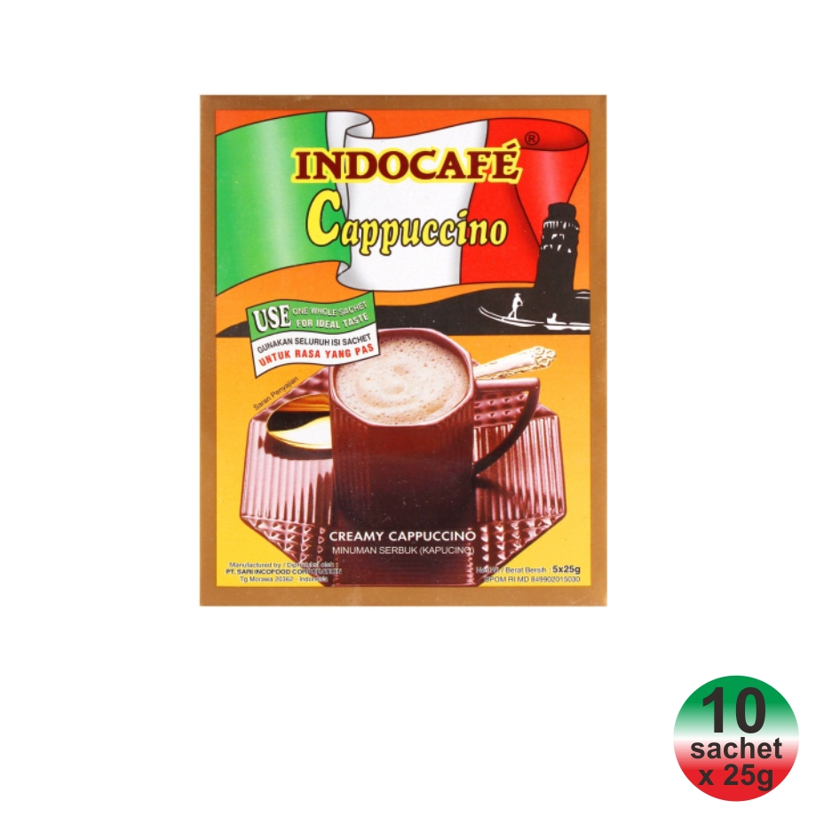 

Indocafe Cappucino 10'S x 25gr