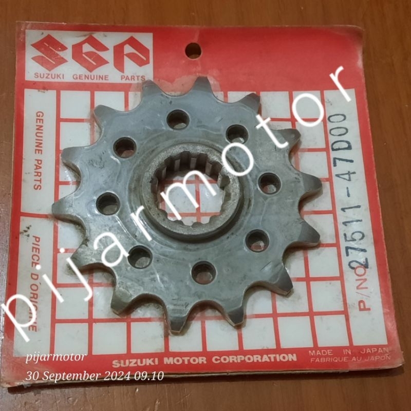 Gear Depan 520-14T Suzuki RM 250 RM250X RM250Z DR350