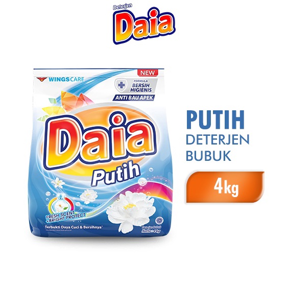 Daia Bubuk Putih 4 kg