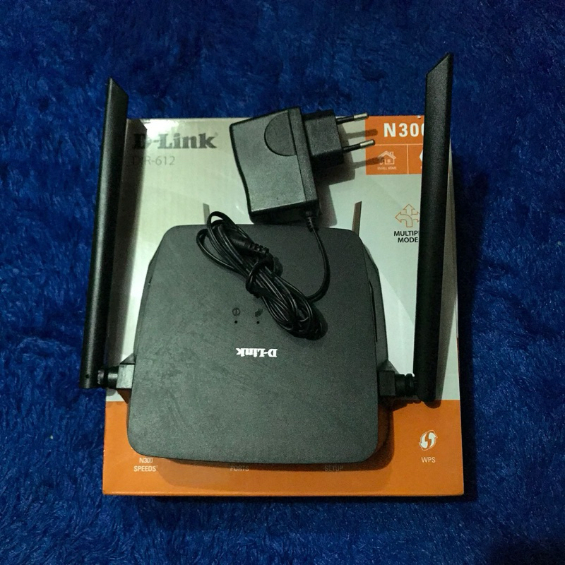 Dlink DIR612 N300 Wireless Router 300Mbps Bekas