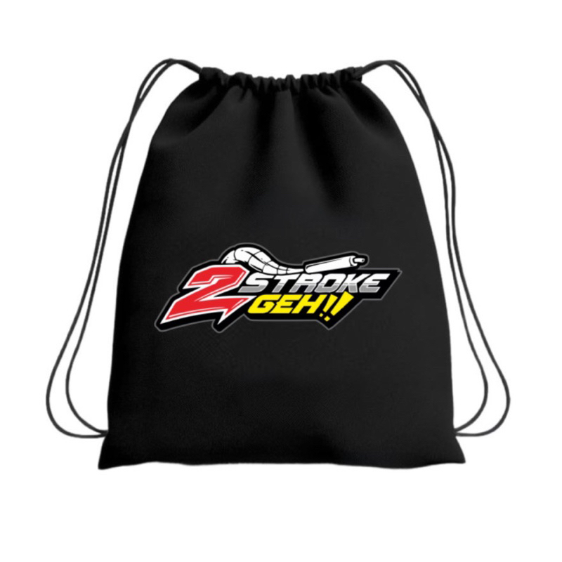 Tas Serut 2stroke pria wanita buat sekolah / Tas Tali ransel Twostroke 2tak - tas mini karakter