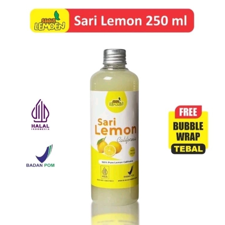 

Sari Lemon/Air Lemon Murni/Minuman Diet 250ml