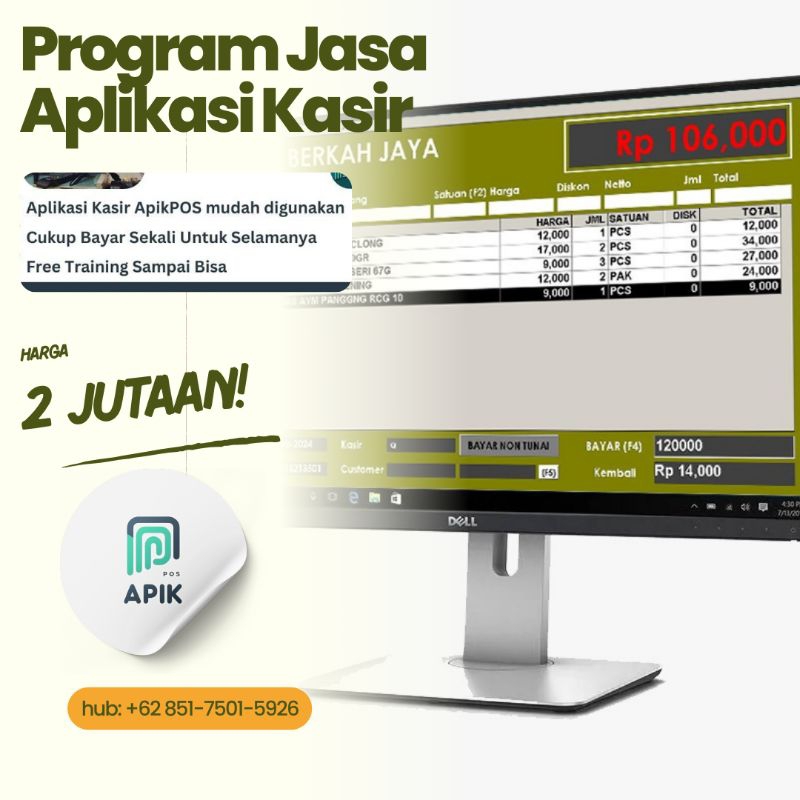 Aplikasi Kasir Offline PC