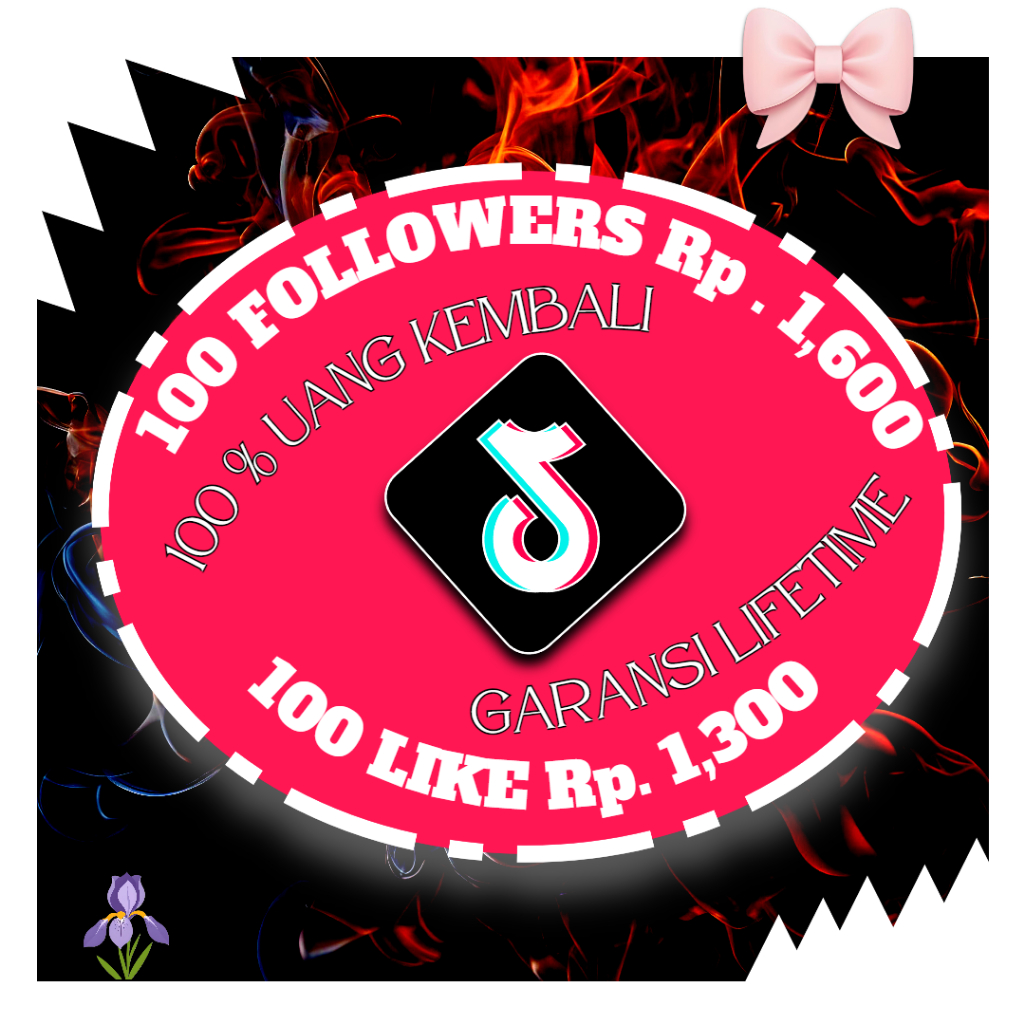 Followers TikTok Murah Permanen 1000%