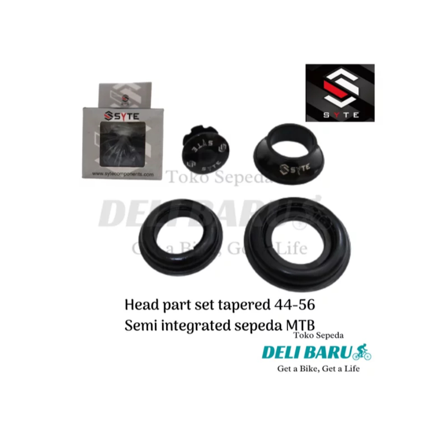 SYTE Head set oversize headset tapered 44 56 kom fork model tanam sepeda MTB