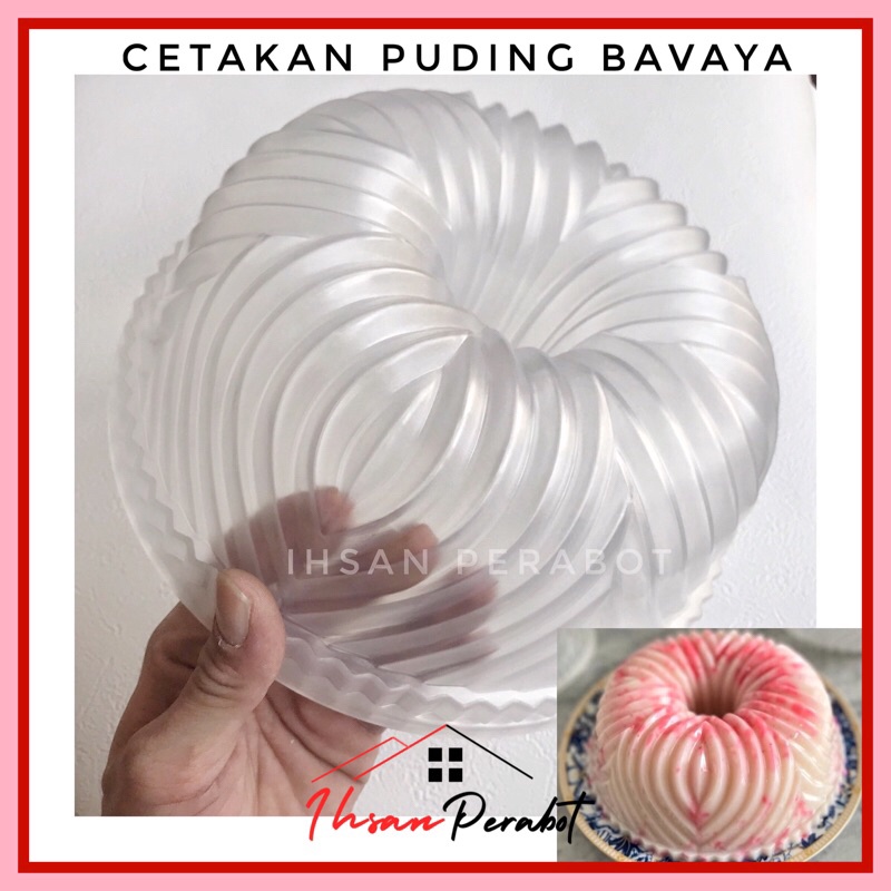 Cetakan Puding Bavaya  Cetakan Ager Bavaya  Twist Jumbo