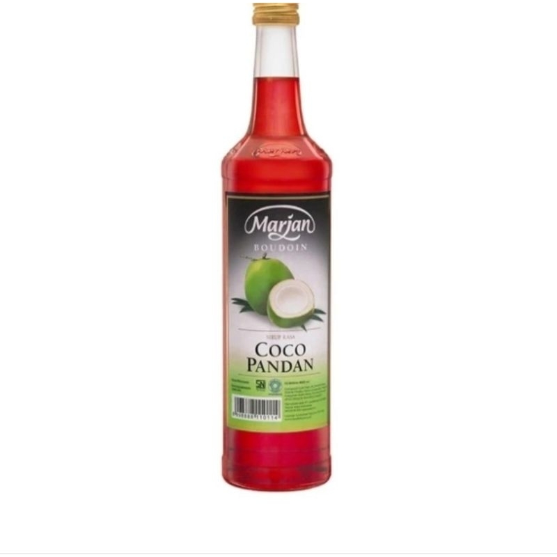 

Syrup Marjan Boudoin 460ml Cocopandan