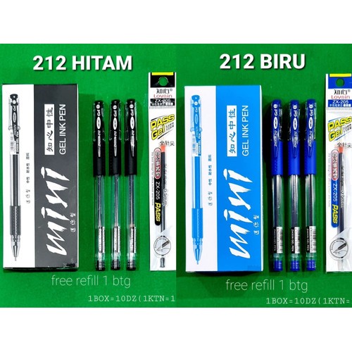 

Bolpen Gel Zhixin JL-212 / JL-212 Gel Pen