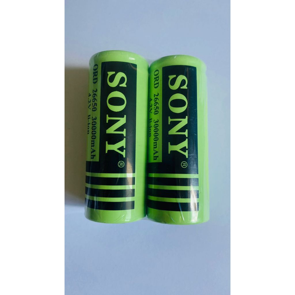 Baterai 26650 Baterai cas charge