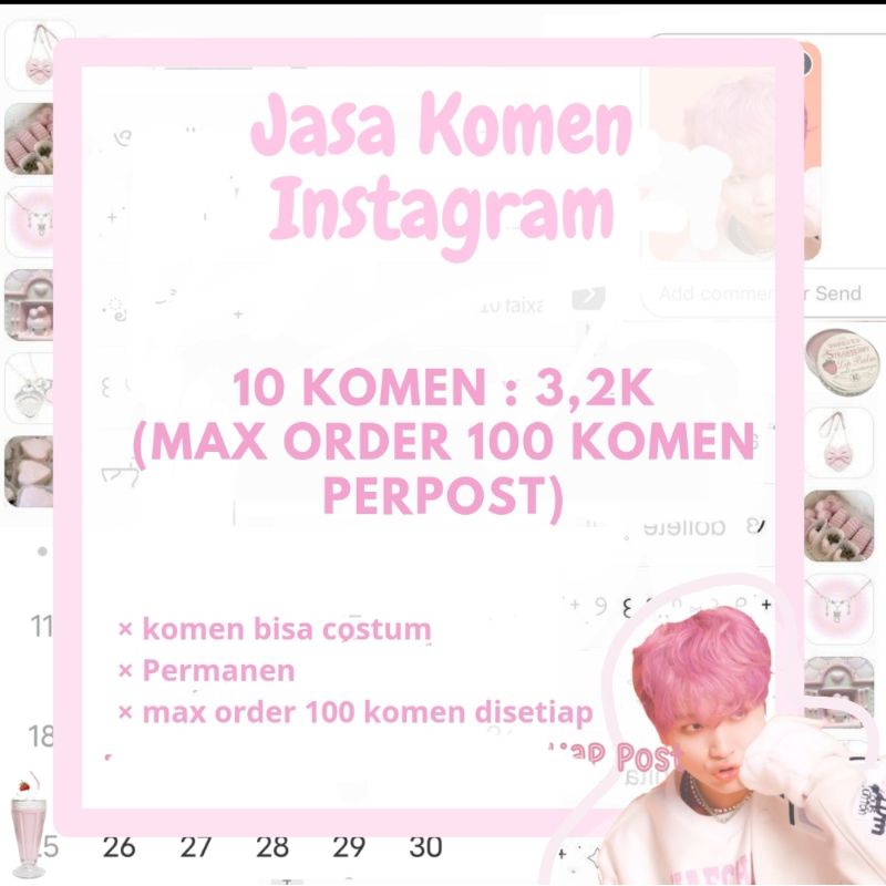 promo komen instagram indonesia