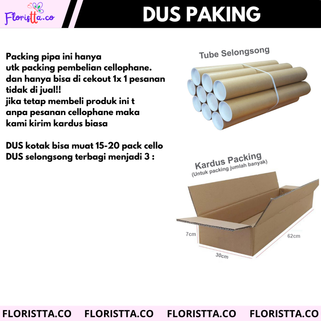 

DUS PAKING TAMBAHAN EXTRA PAKING