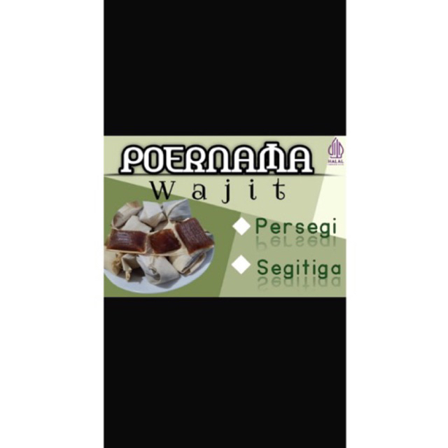 

Wajit POERNAMA (1kg)