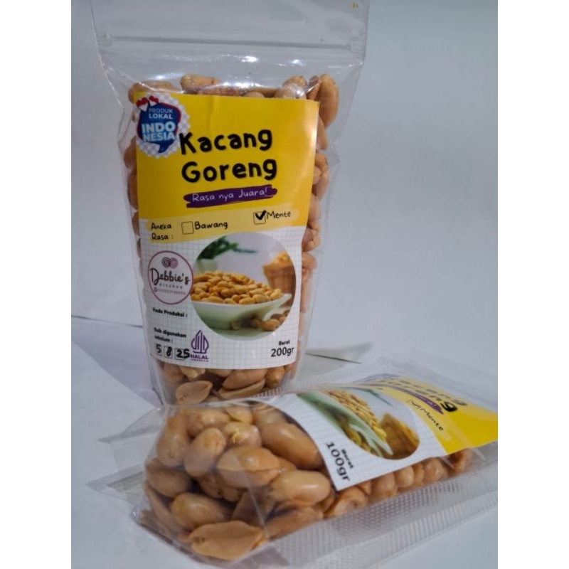 

kacang goreng rasa mente 200 gram