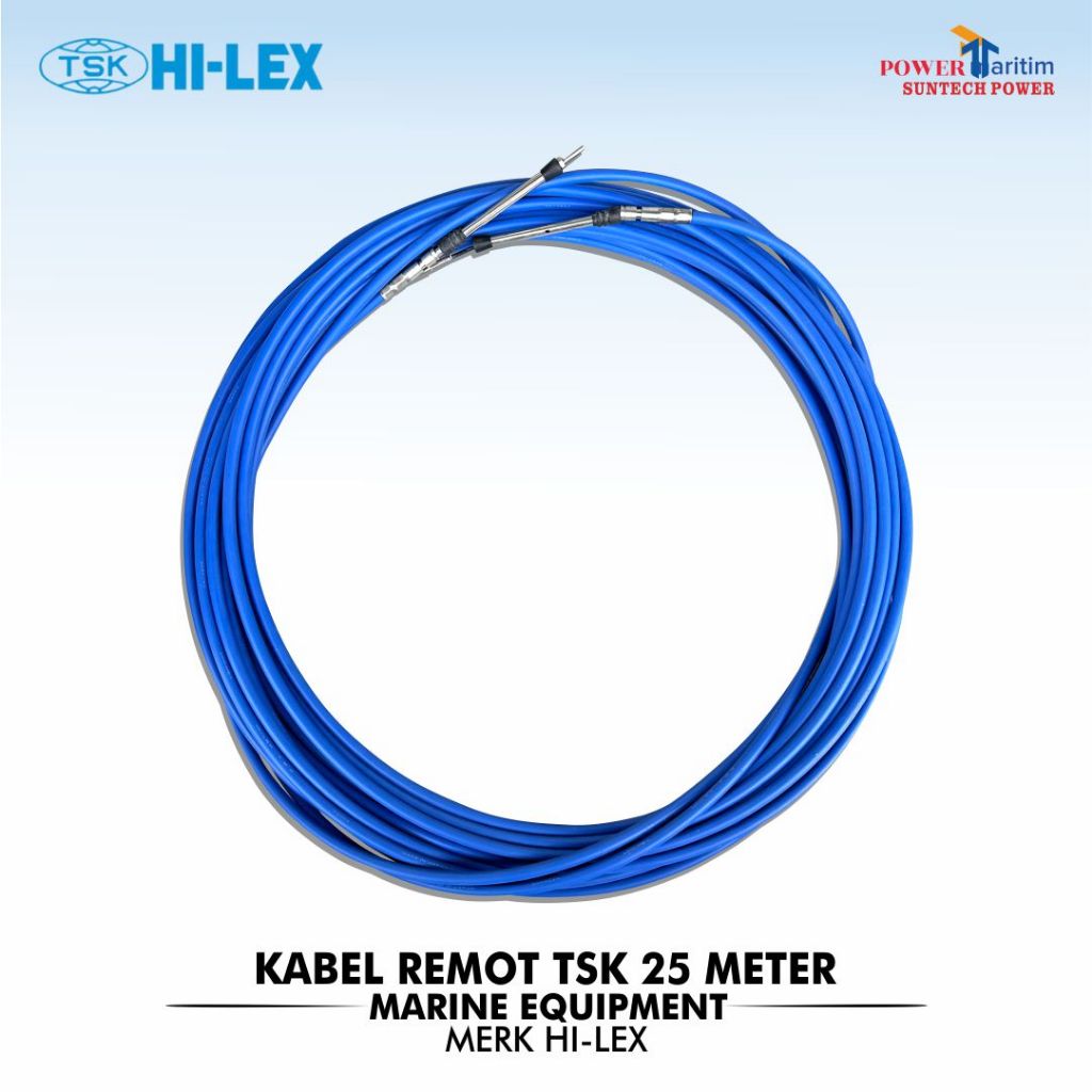 Kabel Remot Kapal TSK 25 Meter Marine Cable Remote Wire Remote TSK- HI-LEX