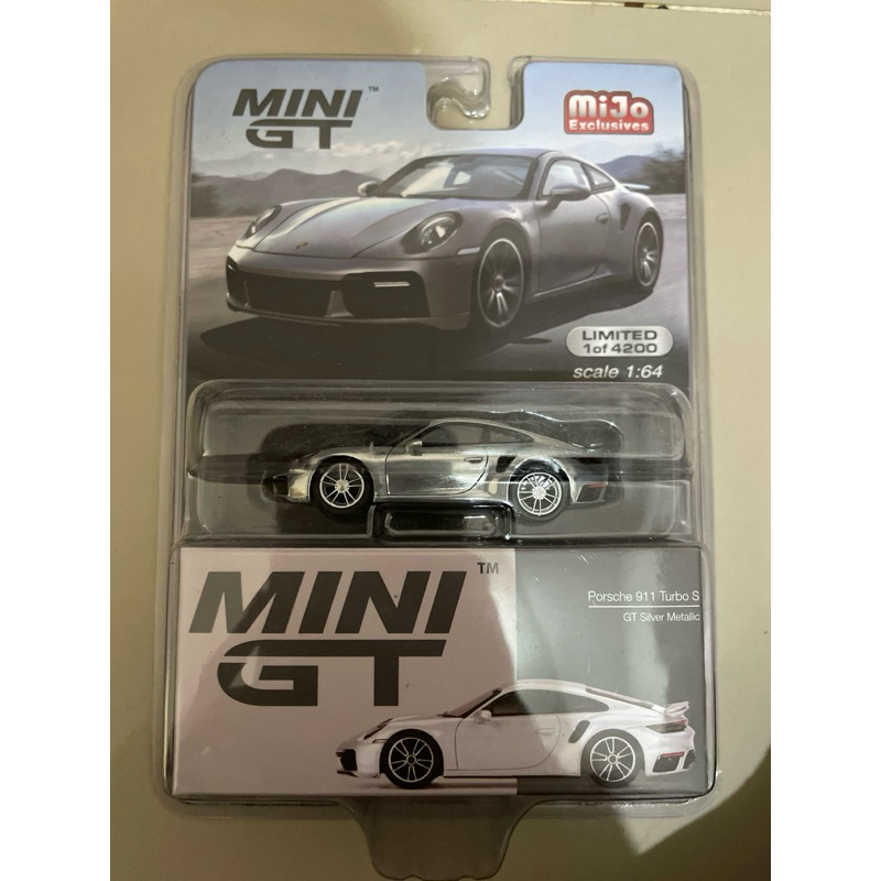 mini gt porsche 911 turbo s chase car