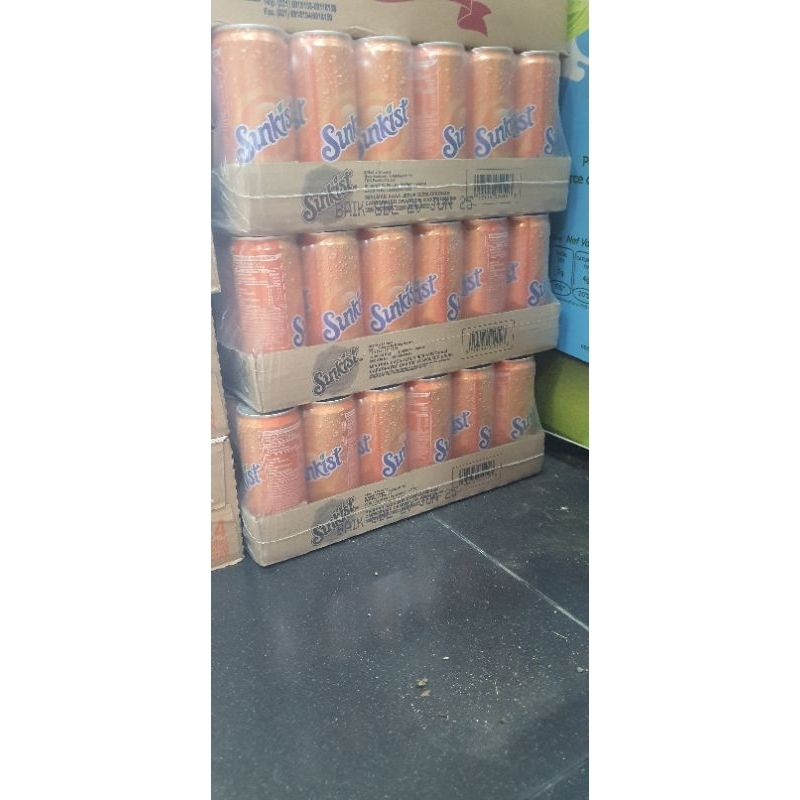

Minuman Rasa Jeruk Sunkist 325ml x 24 kaleng
