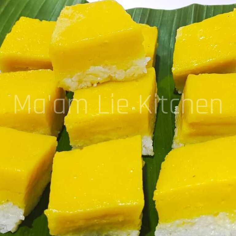 

Talam Ketan Asin Manis / Ham Thiam Pan Khas Kalimantan